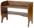 Pennsylvania pine bucket bench