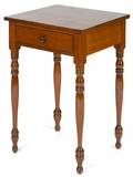 Pennsylvania Sheraton cherry onedrawer stand