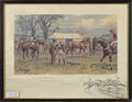 Snaffles signed equestrian print