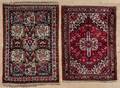 Two Hamadan carpets