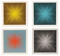 4 Unframed Roy Ahlgren Energia Series 1969