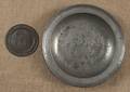 English pewter charger