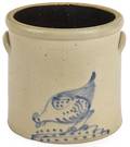 New York stoneware crock