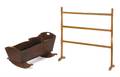 Pennsylvania walnut cradle