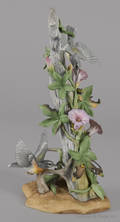 Boehm porcelain Parula Warblers bird sculpture