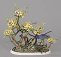 Boehm porcelain Western Bluebirds sculpture
