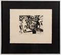 Camille Billops Untitled Pencil Signed Intaglio