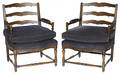 Pair of Baker fauteuils