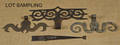 Collection of wrought iron hinges