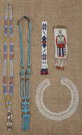 Group of Pan Indian style beadwork