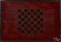 Painted pine gameboard 19th c
