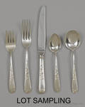 S Kirk  Sons sterling silver flatware service