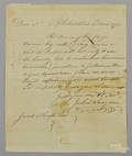 John Langdon signed letter dated