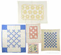 Five child and doll quilts 19th20th c