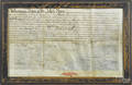Pennsylvania ink on vellum indenture dated