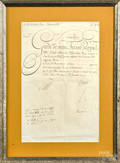 Louis XVI signed document dated