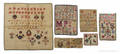 Six Lancaster County samplers 19th20th c
