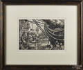 Seven etchings from  Twenty Masterpieces in Etching Life of George Washington