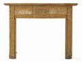 Federal hard pine mantel ca 1800