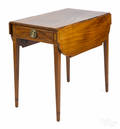 MidAtlantic Federal mahogany Pembroke table ca 1800