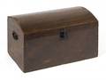 Painted pine New England dome top trunk