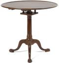 George III mahogany tea table