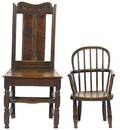 English childs yewwood Windsor chair