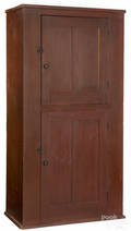Pennsylvania painted poplar wall cupboard