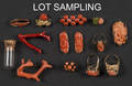 Group of various coral jewelry