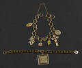 Two charm bracelets