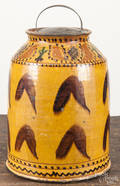 Greg Shooner redware jar