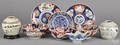 Nine pieces of Chinese export porcelain