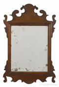 Chippendale style mahogany mirror