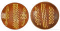 Two Pennsylvania redware plates 19th c