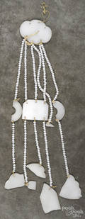 Chinese jade pendant necklace