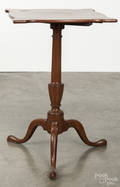Federal mahogany candlestand