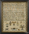 Needlework sampler