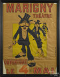 French  Marigny Theatre  poster
