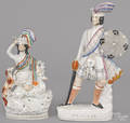 Two Staffordshire figures 19th c