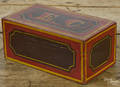Pennsylvania painted pine dresser box ca 1830