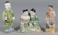 Three Chinese porcelain figures