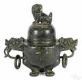 Chinese carved jade censer
