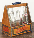 PepsiCola stenciled wood carrier