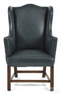 Chippendale style mahogany easy chair