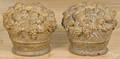Pair of terra cotta fruit baskets early 20th c