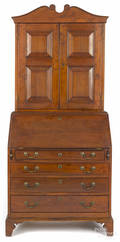 Chippendale walnut secretary desk ca 1800