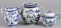 Chinese Canton porcelain twohandled jar