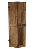 French 17th Century Linenfold Carved Oak Door