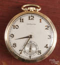 Hamilton 14K yellow gold pocket watch