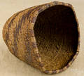 Twinned Native American Indian conical basket